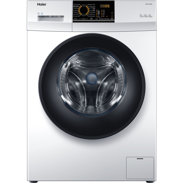 Haier HW100-14829 10kg 1400rpm Freestanding Washing Machine - White