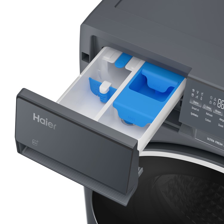 Haier X9 10kg 1400rpm Washing Machine - Graphite