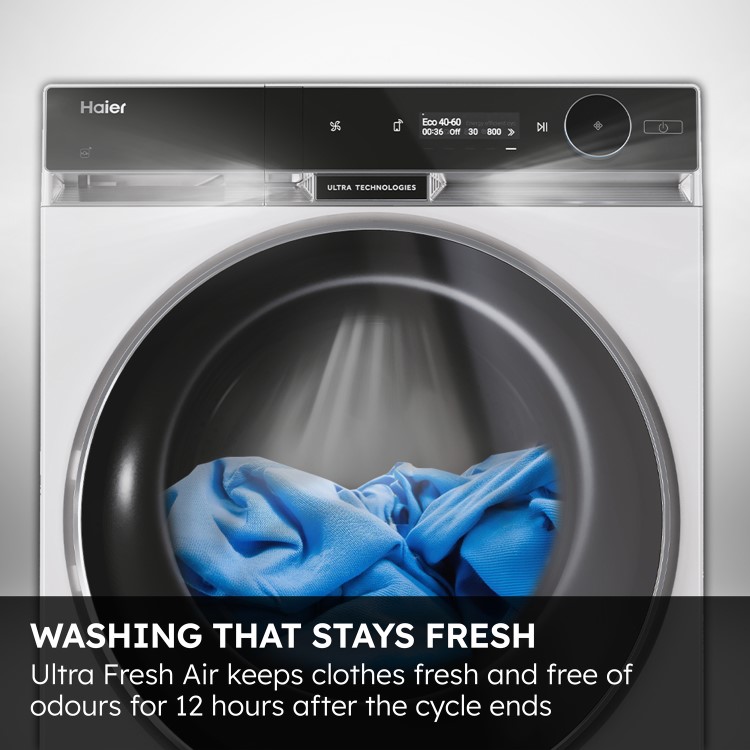 Haier X9 10kg 1400rpm Washing Machine - Graphite