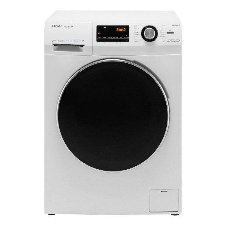 Haier HW100-B14636 10kg 1400rpm Freestanding Washing Machine - White