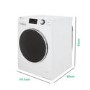 Haier HW100-B14636 10kg 1400rpm Freestanding Washing Machine - White