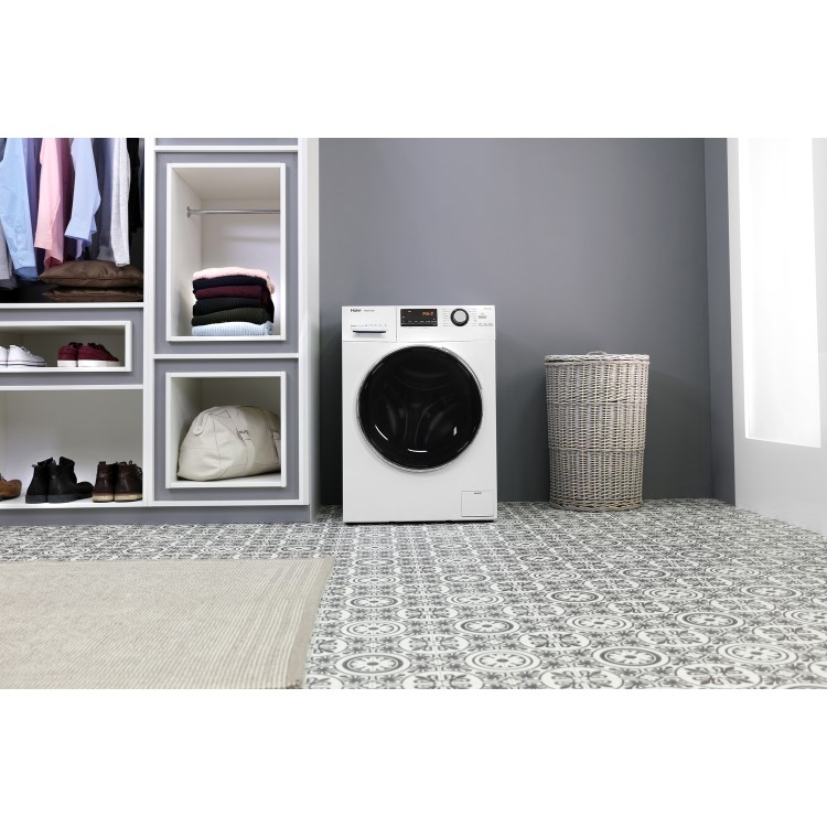 Haier HW100-B14636 10kg 1400rpm Freestanding Washing Machine - White