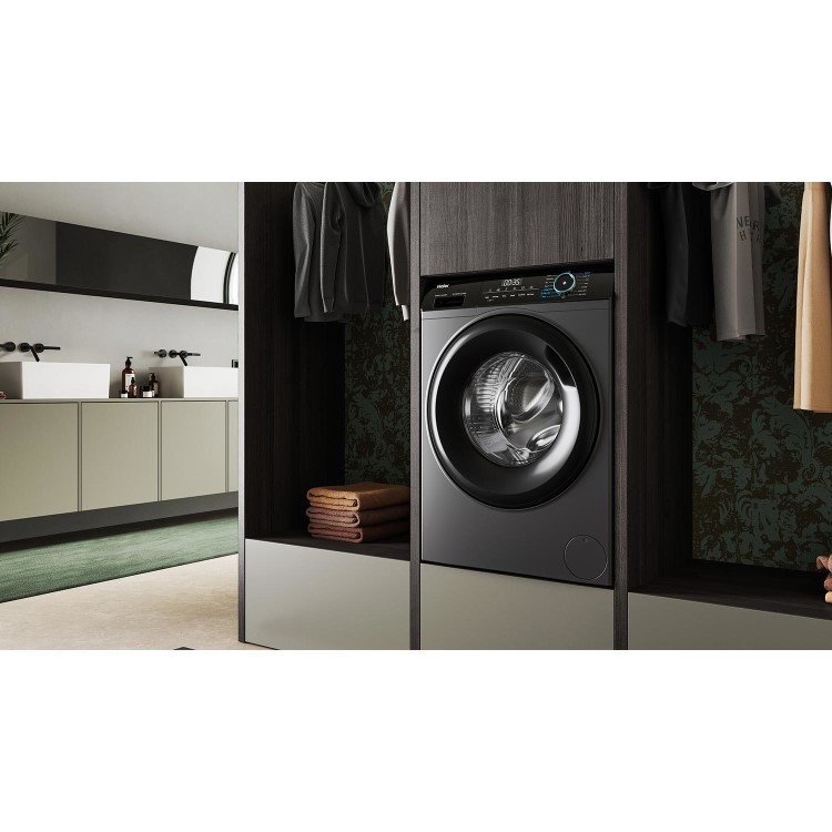 Haier 939 iPro Series 3 10kg 1400rpm Washing Machine - Graphite