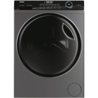 Refurbished Haier I-Pro Series 5 HW100-B14959S8U1 Freestanding 10KG 1400 Spin Washing Machine Graphite