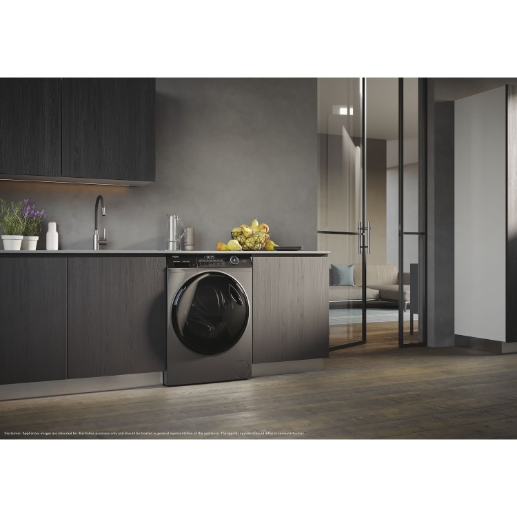 Haier 959 iPro Series 5 10kg Washing Machine - Graphite