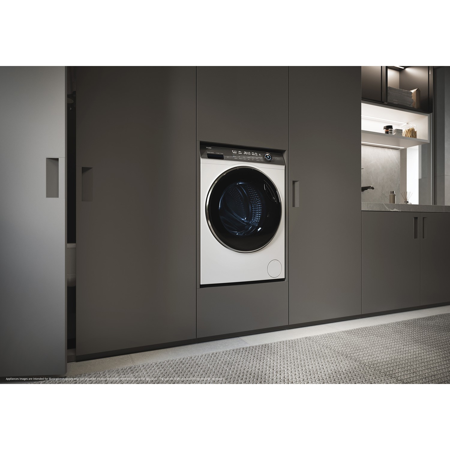 Haier 979 iPro Plus Series 7 10kg 1400rpm Washing Machine White