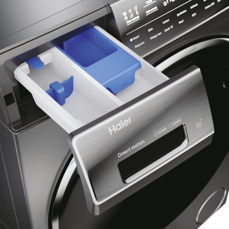 Haier i-Pro Series 7 11kg 1400rpm Washing Machine - Graphite