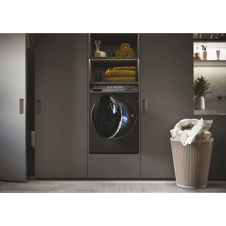 Haier i-Pro Series 7 11kg 1400rpm Washing Machine - Graphite