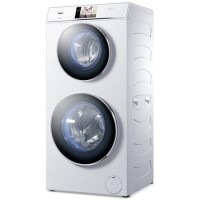 Haier HW120-B1558 DuoDrum 12kg 1500rpm Freestanding Washing Machine-White