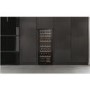 Haier 77 Bottle Dual Zone Freestanding Wine Cooler - Black