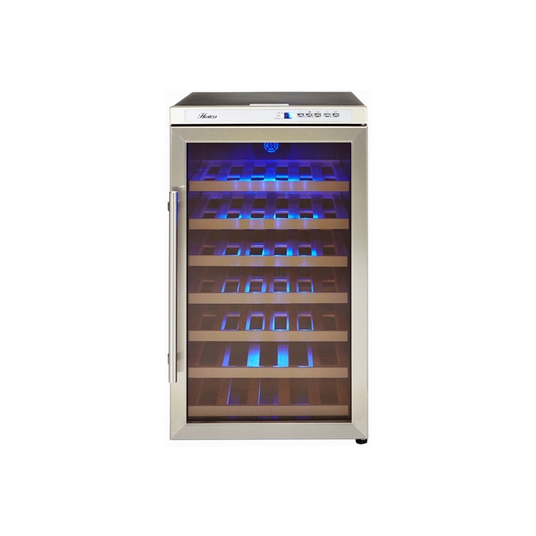 GRADE A1 - Hostess HW40RMA 50cm Wide 40 Bottle Wine Cooler - Stainless Steel