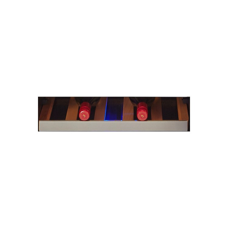 GRADE A1 - Hostess HW40RMA 50cm Wide 40 Bottle Wine Cooler - Stainless Steel