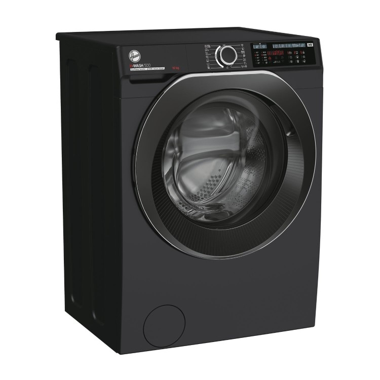 Hoover HW410AMBCB/1-80 H-Wash 500 10kg Freestanding Washing Machine - Black