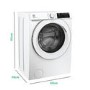 Hoover HW410AMC/1-80 H-Wash 500 10kg Freestanding Washing Machine - White