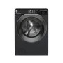 Refurbished Hoover H-Wash 500 HW411AMBCB/1-80 Freestanding 11KG 1400 Spin Washing Machine Black