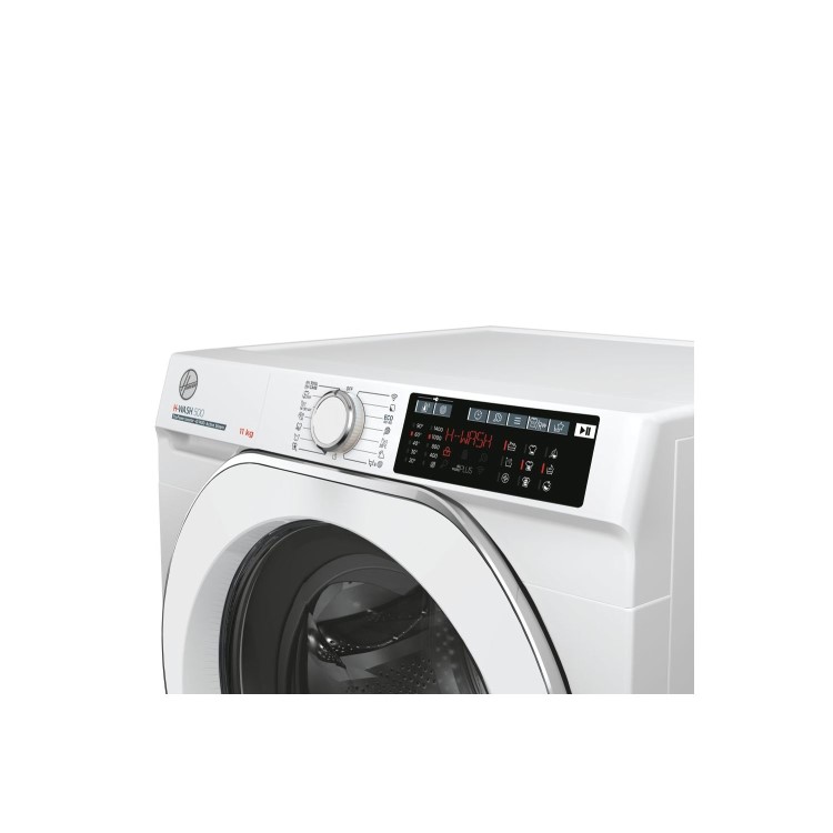 Refurbished Hoover Wash 500 HW411AMC1-80 Freestanding 11KG 1400 Spin Washing Machine White