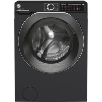 Refurbished Hoover H-Wash 500 HW412AMBCB/1-80 Freestanding 12KG 1400 Spin Washing Machine Black