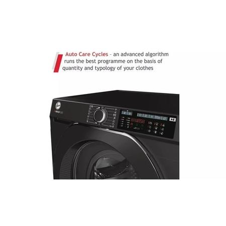 Refurbished Hoover H-Wash 500 HW411AMBCB1-80 Freestanding 12KG 1400 Spin Washing Machine Black