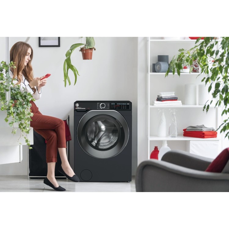 Hoover H-Wash 500 9kg 1400rpm Washing Machine - Black