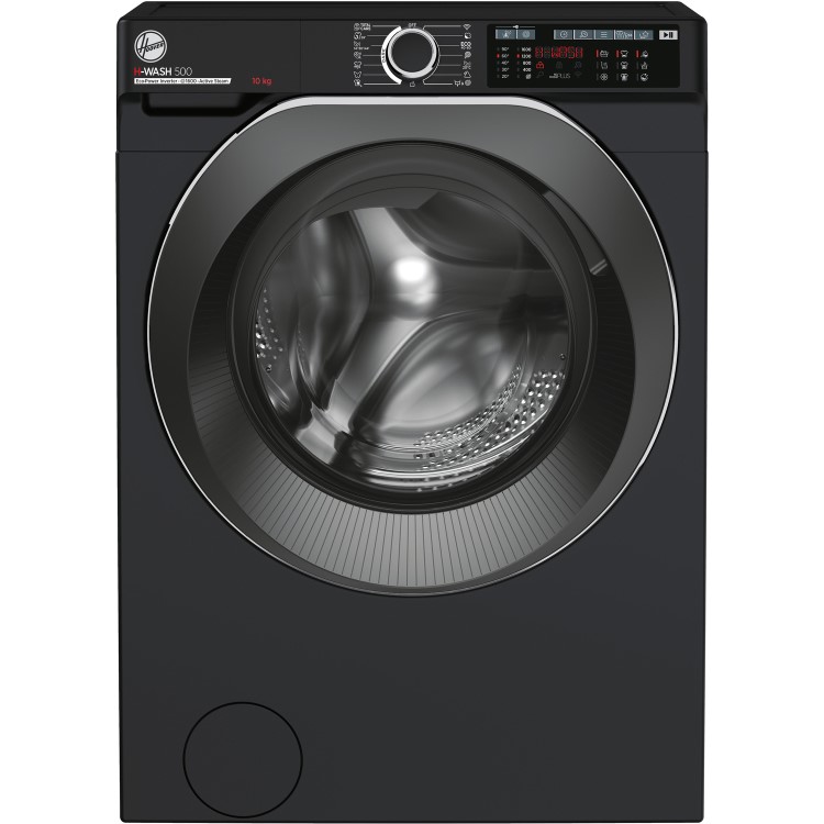 GRADE A2 - Hoover HW610AMBCB/1-80 H-Wash 500 10kg Freestanding Washing Machine - Black