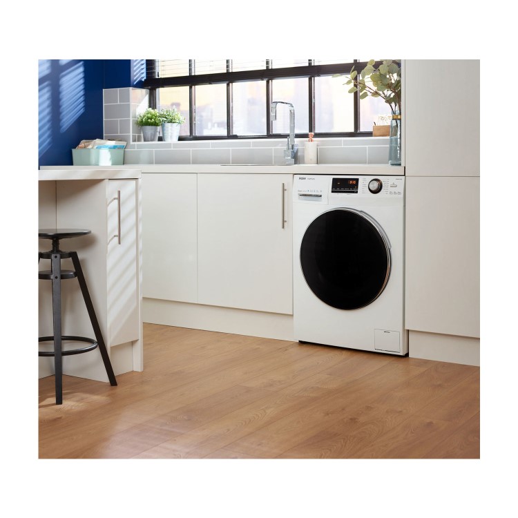 Haier HW80-B14636 8kg 1400rpm Freestanding Washing Machine - White