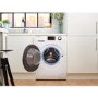 Haier HW80-B14636 8kg 1400rpm Freestanding Washing Machine - White