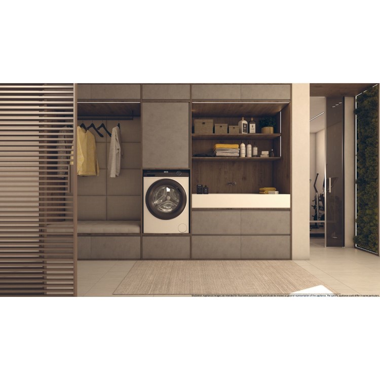 Refurbished Haier 939 iPro Series 3 HW90-B16939 Freestanding 9KG 1600 Spin Washing Machine White