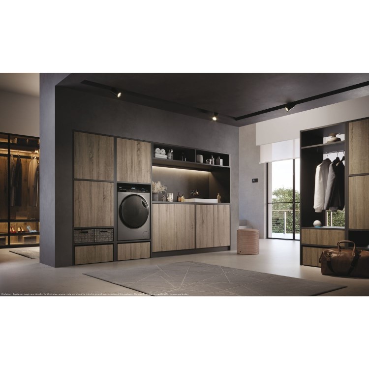 Haier 959 iPro Series 5 9kg 1400rpm Washing Machine - Graphite