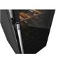 Hoover 41 Bottle Capacity Single Zone Wine Cooler - Black