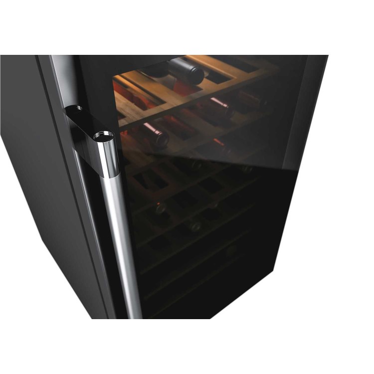 Hoover 41 Bottle Capacity Single Zone Wine Cooler - Black