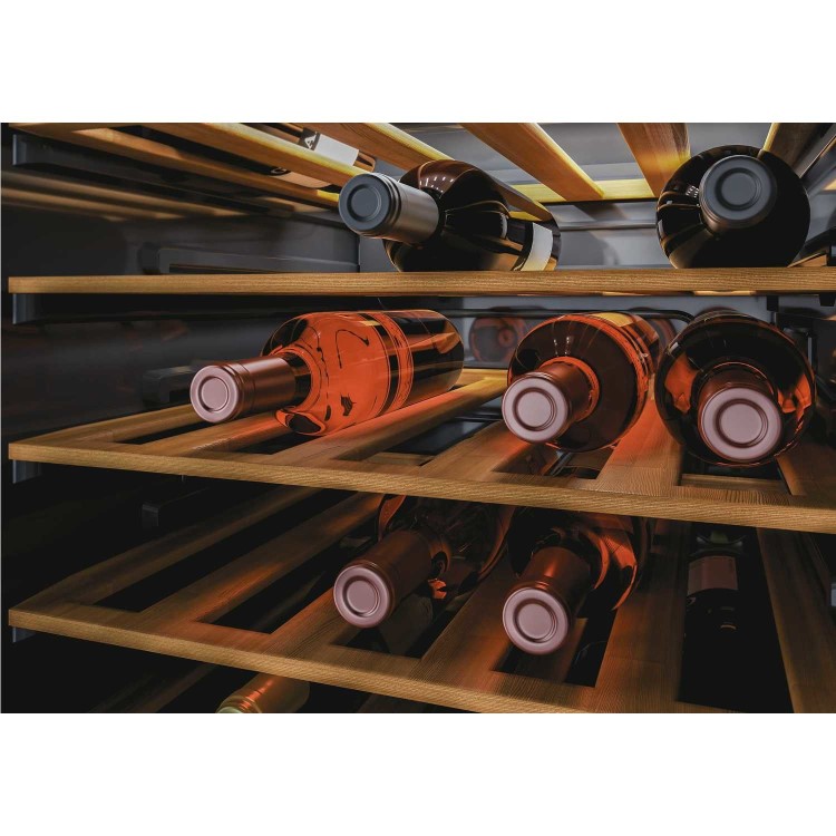 Hoover 41 Bottle Capacity Single Zone Wine Cooler - Black
