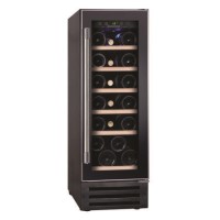 Refurbished Hoover HWCB30UK/N 19 Bottle Single Zone Wine Cooler Black Refurbished Hoover HWCB30UK/N 19 Bottle Single Zone Wine Cooler Black