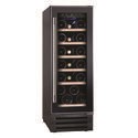 Hoover 19 Bottle Capacity Single Zone 30cm Wine Cooler - Black