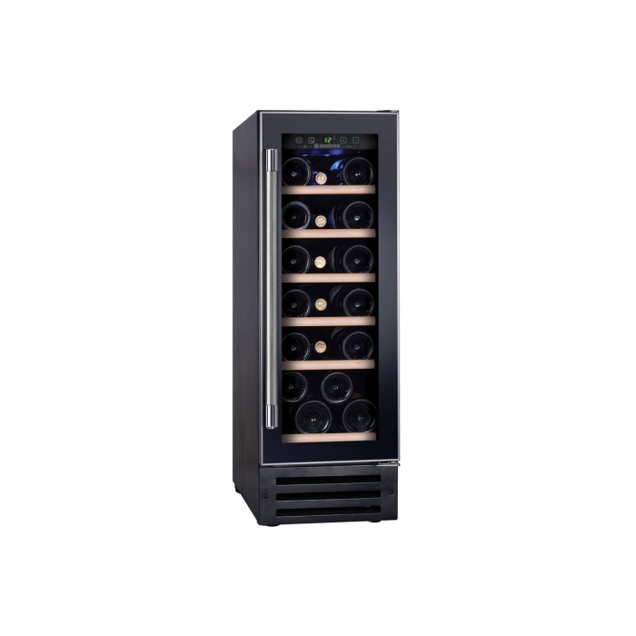 Hoover HWCB30UK 30cm Wine Cooler Black Appliances Direct