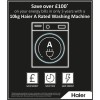 Haier I-Pro Series 7 8kg Wash 5kg Dry Washer Dryer - Graphite
