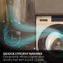 Haier 939 iPro Series 3 9kg Wash 6kg Dry Washer Dryer -  Graphite