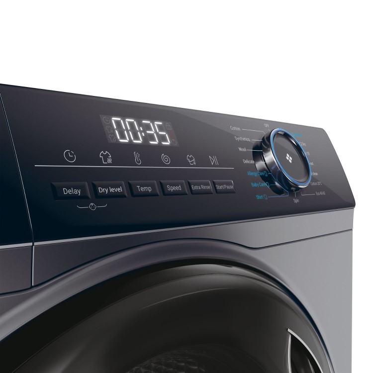 Haier 939 iPro Series 3 9kg Wash 6kg Dry Washer Dryer -  Graphite