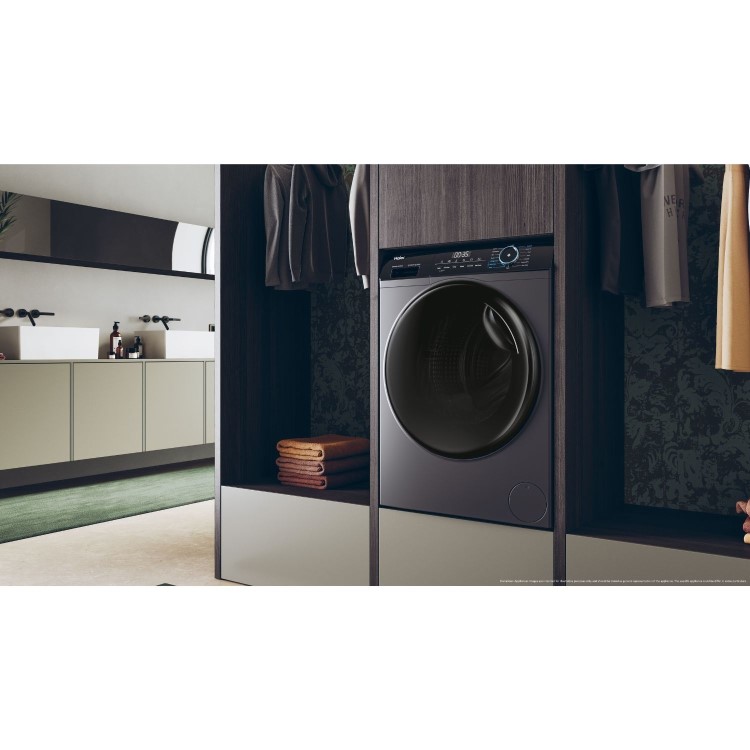 Haier 939 iPro Series 3 9kg Wash 6kg Dry Washer Dryer -  Graphite