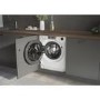 Haier Series 4 9kg Wash 5kg Dry 1600rpm Integrated Washer Dryer - White