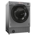HWDQ90B416FWBRUK Haier Series 4 9kg Wash 5kg Dry 1600rpm Integrated Washer Dryer - Graphite