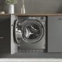 Refurbished Haier Series 4 9kg Wash 5kg Dry 1600rpm Integrated Washer Dryer - Graphite