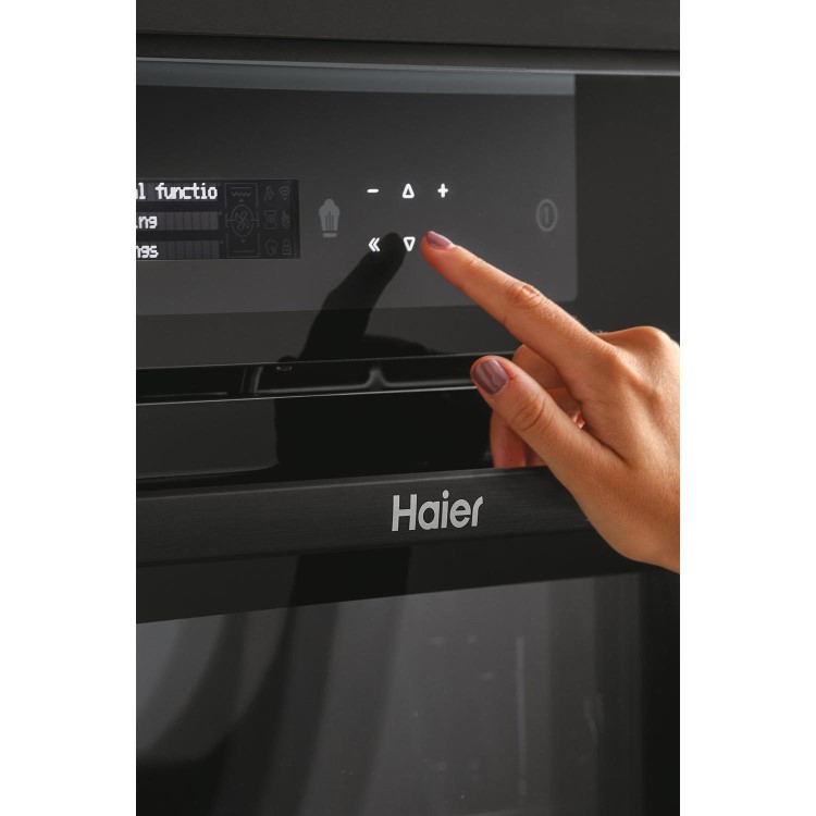 Haier Electric Single Oven - Black