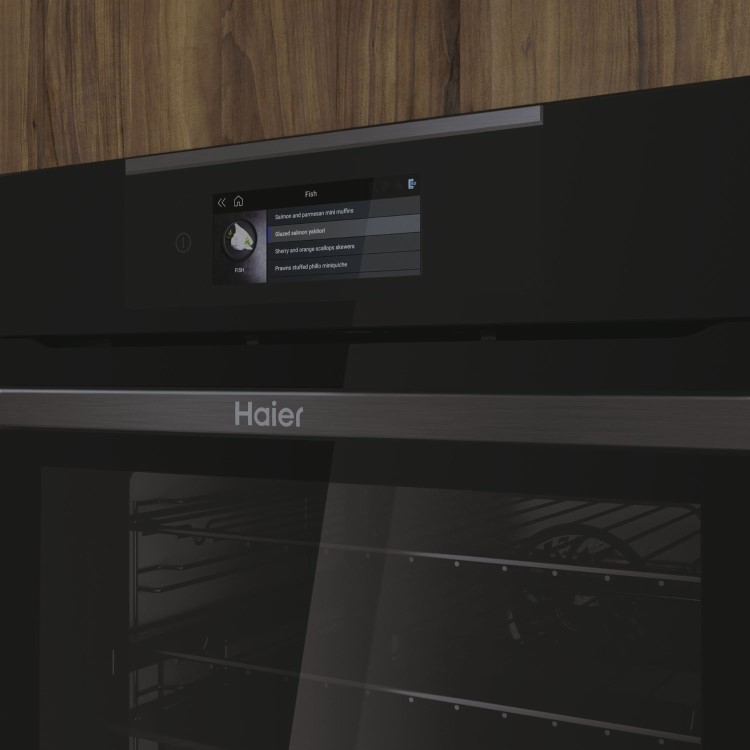 Haier Series 4 Electric Single Oven - Black