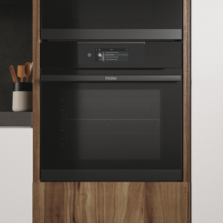Haier Series 4 Electric Single Oven - Black