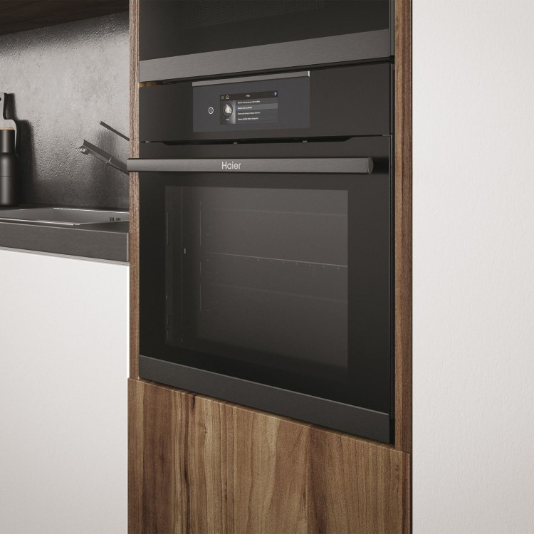 Haier Series 4 Electric Single Oven - Black