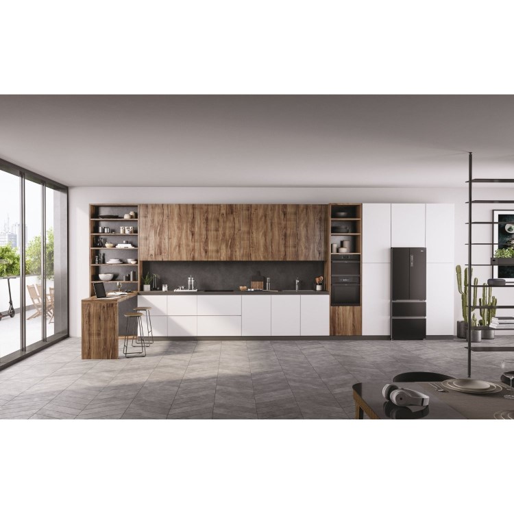 Haier Series 4 Electric Single Oven - Black