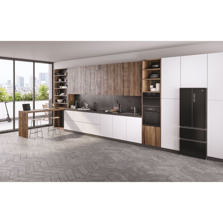 Haier Series 4 Electric Single Oven - Black