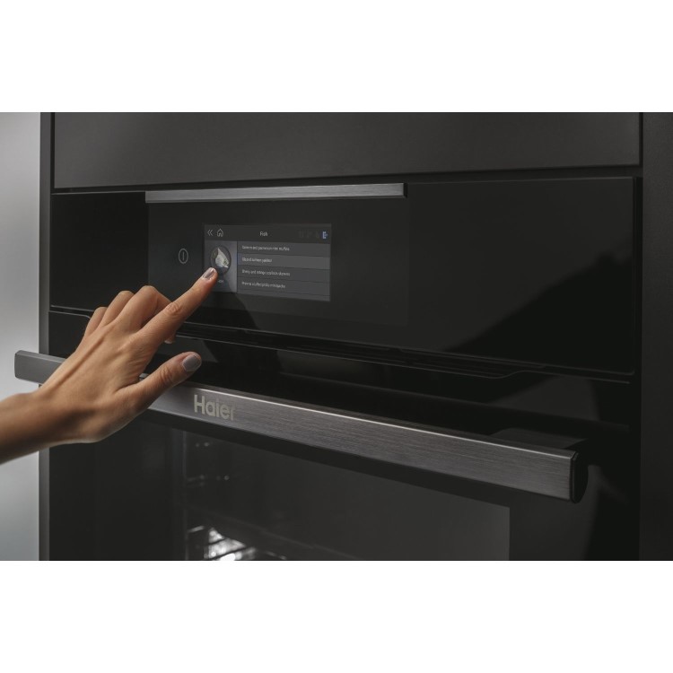 Haier Series 4 Electric Single Oven - Black
