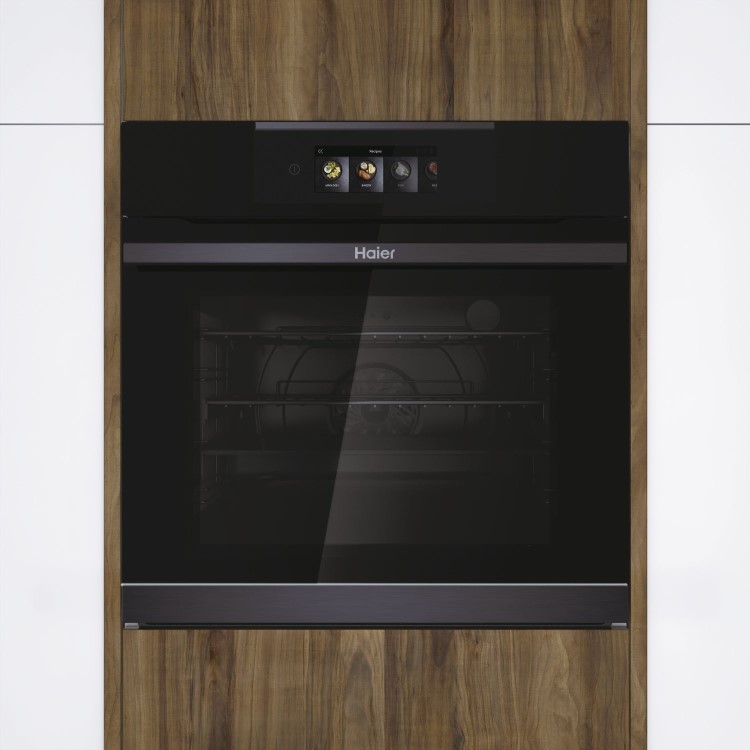 Haier Series 4 Electric Single Oven - Black