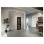 Haier 201 Bottle Capacity Dual Zone Freestanding Wine Cooler - Black 